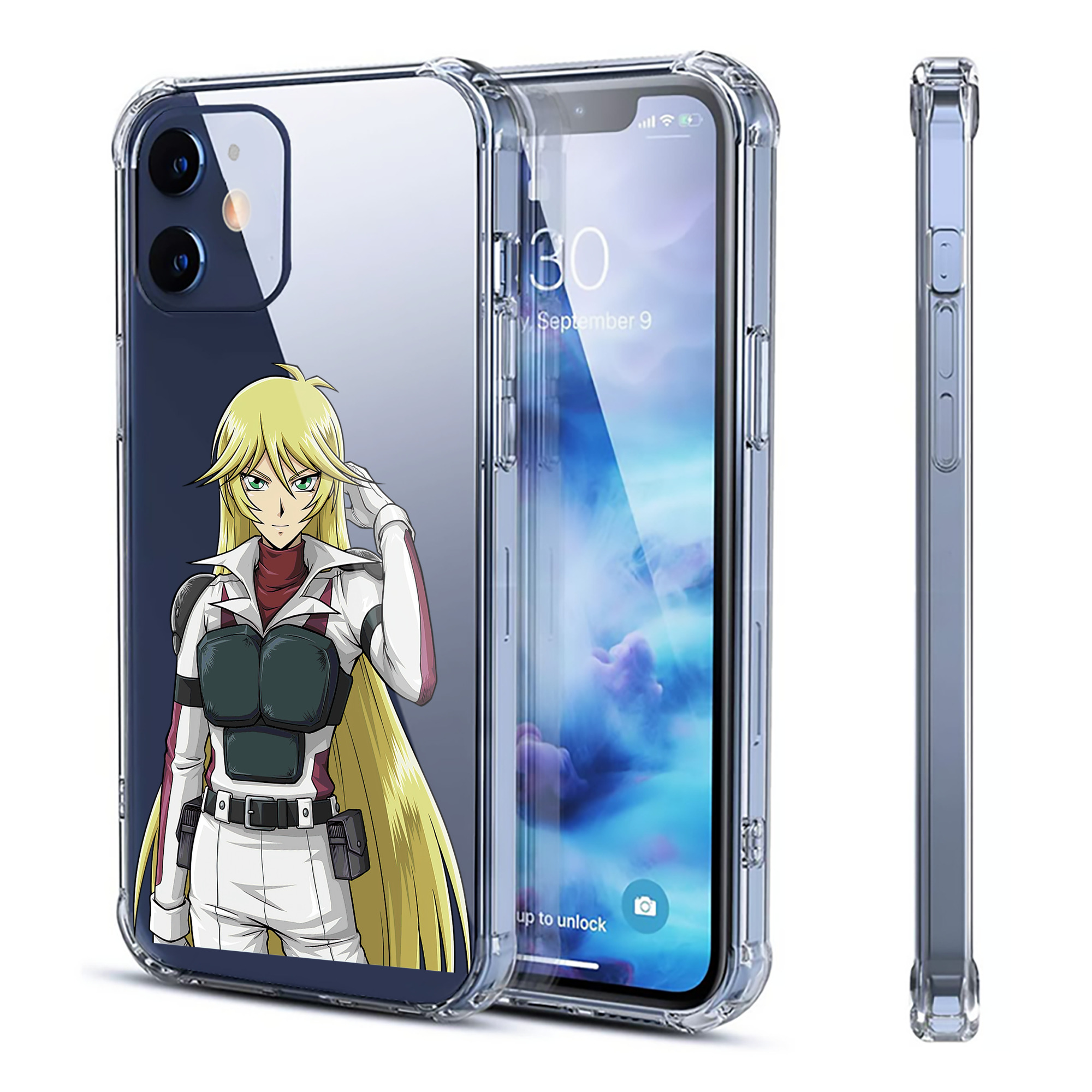 （画像用） 遊☆戯☆王 Yu-Gi-Oh! 【iPhone 12シリーズ対応】透明スマホケース（クリアソフトケース）